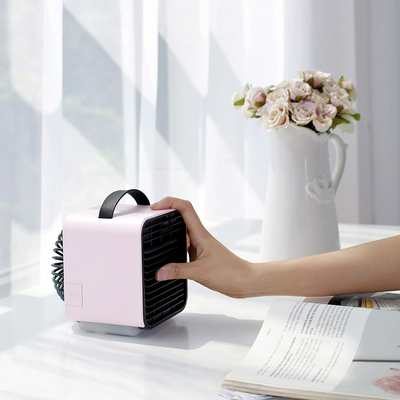 2000mAh Rechargeable Handheld Air Cooler Fan with 3 Adjustable Wind Direction