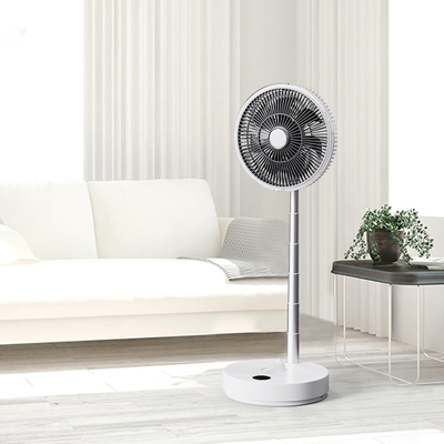 10000mAH Rechargeable Floor Standing Fans Oscillating Timmer Standing Fan Folding