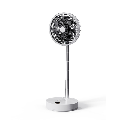 Intelligent Telescopic Folding Usb Charging Fan Portable Battery Table Oscillating Fan