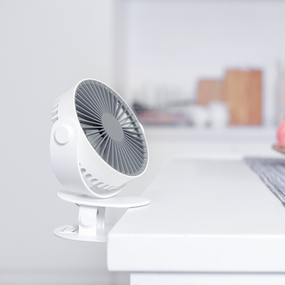 2000mAh Battery Portable USB Fan BLDC 360 Degree Table Clip Fan