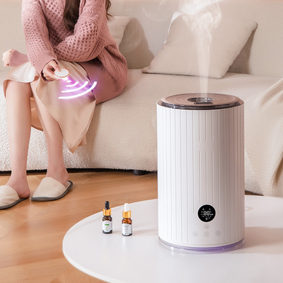 UV Sterilization Rotating Ultrasonic Air Humidifier 5L Large Capacity Warm Mist