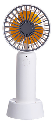 3 Speed Portable Small Desk Fan with Base , USB Rechargeable Hanging Neck Fan
