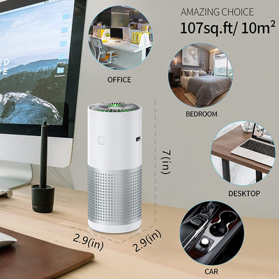 PM 2.5 Desktop Car Air Purifier HEPA Filter AP02 Bedroom Air Cleaner