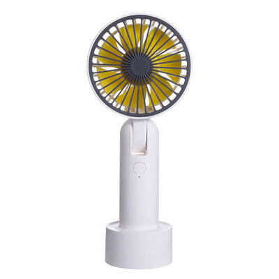 QUALITY  1200mAh Mini Portable Handheld Fan Rechargeable 3 Speed Handheld Mini Electric Fan FACTORY