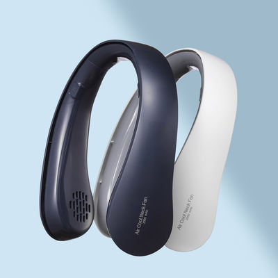 QUALITY  Necklace Portable USB Fan White 2000mAh ABS Silicone Mini Air Conditioner FACTORY