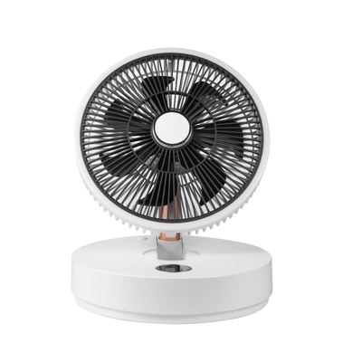 Table Foldable Rechargeable Fan 10000mAh Battery Adjustable Height Four Speeds