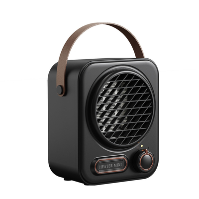 Classic Portable Mini Heater Fan White Small Space Fan Heater