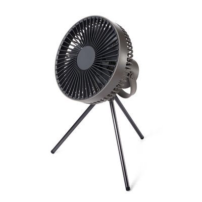 Battery 10000mAh Outdoor Camping Fan ABS Rechargeable Light Portable Mini Tripod Fan