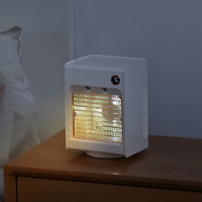 Home Office Table Personal Air Conditioner 4000mAh Rechargeable Rotating Air Cooler Air Conditioner With Light