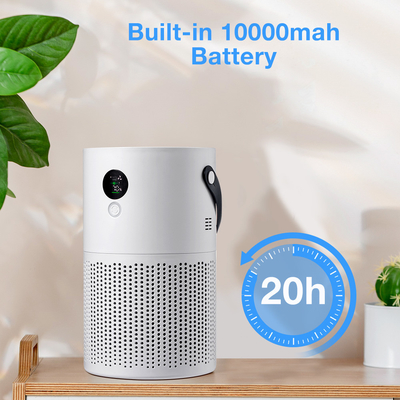 10000mAh Household Air Purifier AP01 Smart H13 True Hepa White