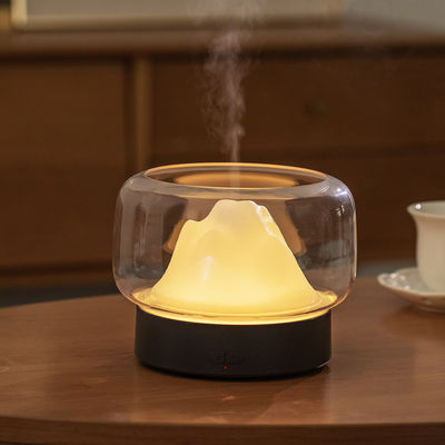 Home Ultrasonic 400ML LED Colorful Cool Mist Scented Essential Oil Transparent Aroma Diffuser
