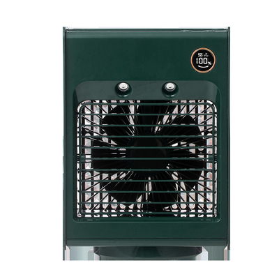 Type-C Port 1A Air Cooler Fan Portable 4000mAh Quiet Small Desktop Fan