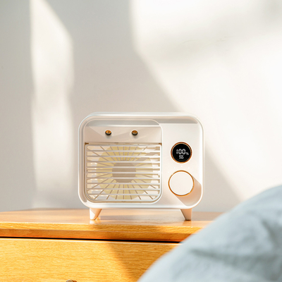 2000mAh Portable Air Cooler Fan w/ Warm Night Light