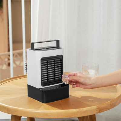 600ml Water Tank Portable Air Cooler Fan LED Light