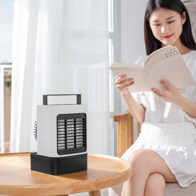 Portable Usb Handheld Mist Fan 2000mAh Battery Rechargeable Office Bedroom