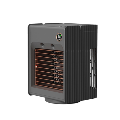 ABS PCB Personal Air Cooler 4000mAh Battery 3 Speed LED Light Spray