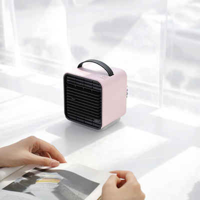 2000mAh Rechargeable Handheld Air Cooler Fan with 3 Adjustable Wind Direction