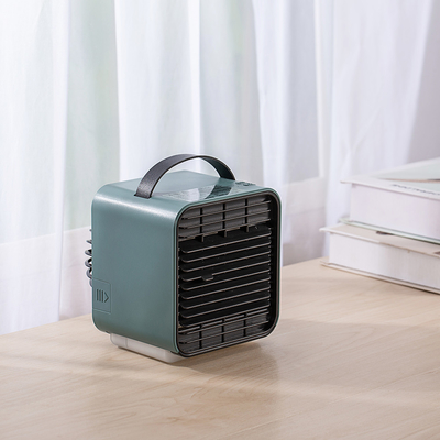 Mini Portable Personal Space Air Cooler Fan Rechargeable Cooling Fan with Warm Night light