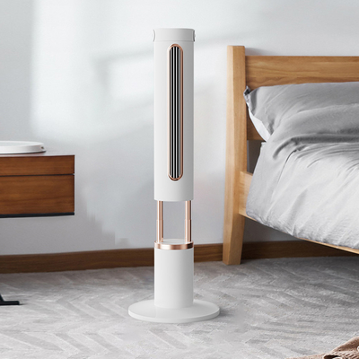 Tower Floor Bladeless Fan Portable 10000mAh Living Room Fan Remote Control