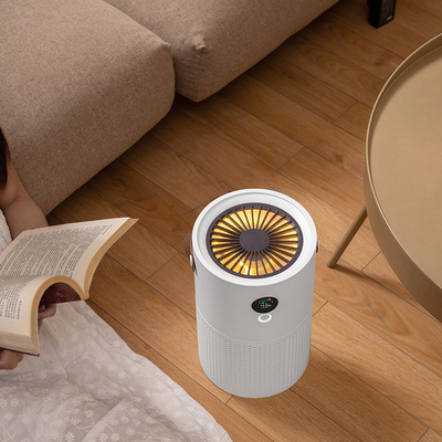 10000mAH Battery Household Air Purifier H13 Hepa Activated Carbon Filter