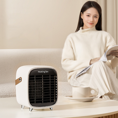RoHS Small Mini Space Heater Fan PTC Element 600W - 900W Electric Fast Heating