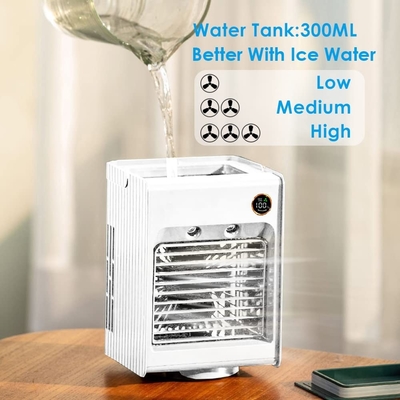 Rechargeable Oscillating Air Cooler Fan F855 Table Air Quality Control System