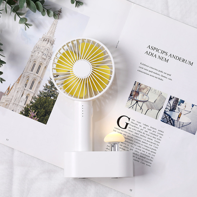 Mushroom Usb Mini Portable Handheld Fan 4W Rechargeable Small Handheld Fan