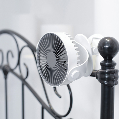 2000mAh Battery Portable USB Fan BLDC 360 Degree Table Clip Fan