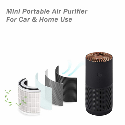 AP02 Portable Negative Ion Air Purifier H12 H13 HEPA Pollen Filter Air Purifier