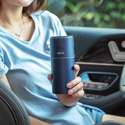 Car Mini Usb Air Humidifier Negative Ion Colorful Ultrasonic Household
