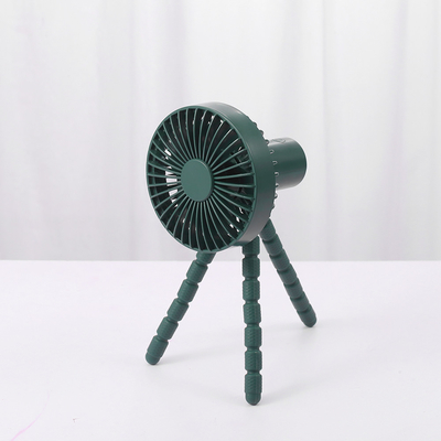 Flexible Tripod Stroller Fan 1800mAh Camping Mini Portable Usb Rechargeable Fan