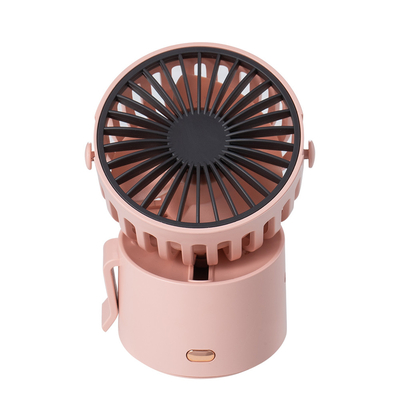 3 Speed Mini Portable Handheld Fan Pivoting Head 3W Living Room Air Circulator Fan