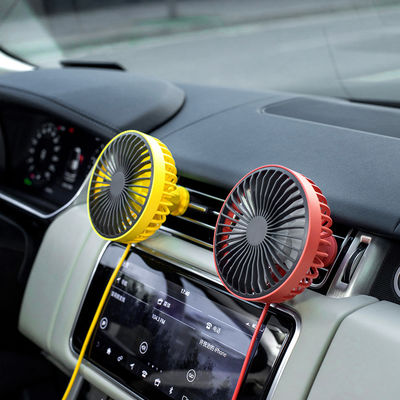 4 Inch Portable Handheld USB Charger DC5 12V 24V LED Mini Car Fan