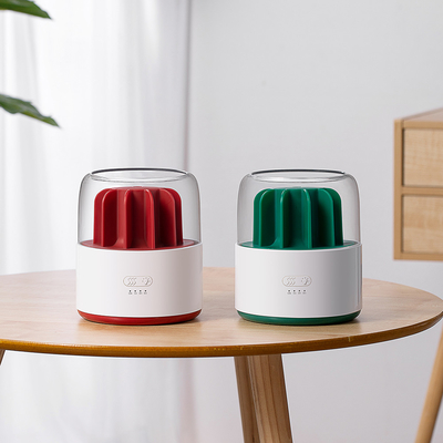 LED Night Light Aroma Oil Diffuser 200ml Cactus Essential Oil 2 Mist Spray