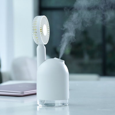 Quiet 300ml Portable Usb Rechargeable Air Humidifier 2000mah 3 In 1 Humidifier