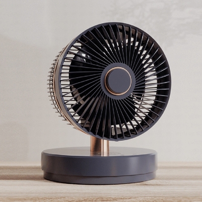 Plastic ABS Rechargeable Table Fan 10000mAh 5W Mini Usb Remoter Controller