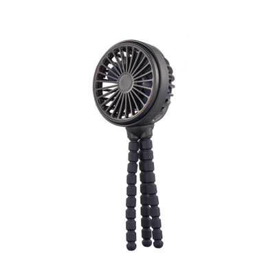 Portable Rechargeable Table Fan 1200mAh Stroller Student Mini Handheld Electric Fan
