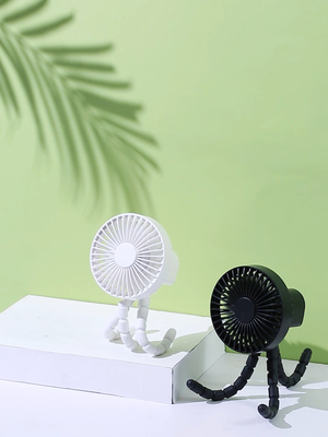 Battery USB Rechargeable Table Fan 2500mAh Portable Baby Mini Handheld Stroller Fan