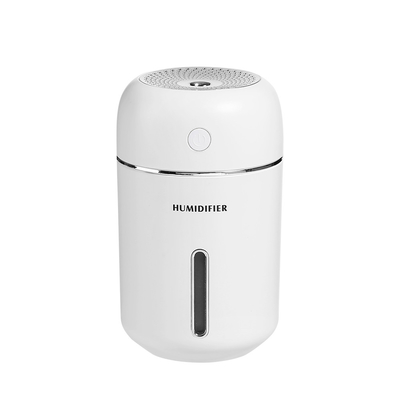 Car USB 280ml Ultrasonic Air Humidifier With Warm Lights H2o Cool Mist Maker